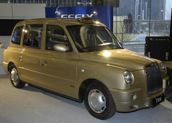 Londoner Taxi aus China auf der Detroit Motor Show: Geely TX4 Foto: UnitedPictures